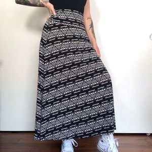 LuLaRoe Aztec Classic Maxi Skirt